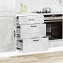 Mueble bajo de cocina Kalmar madera de ingeniería gris hormigón de , Armarios de cocina - Ref: Foro24-854283, Precio: 107,34 ...