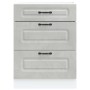 Mueble bajo de cocina Kalmar madera de ingeniería gris hormigón de , Armarios de cocina - Ref: Foro24-854283, Precio: 107,34 ...