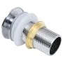 Push-Drain-Überlauffunktion silber 6,4x6,4x9,1cm von vidaXL, Wasserhähne - Ref: Foro24-149059, Preis: 12,48 €, Rabatt: %
