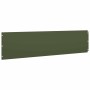 Bordes césped 20 uds acero laminado frío verde oliva 25x103 cm de , Ribetes y bordes para jardín - Ref: Foro24-860175, Precio...