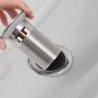 Push-Drain-Überlauffunktion silber 6,4x6,4x9,1cm von vidaXL, Wasserhähne - Ref: Foro24-149059, Preis: 12,48 €, Rabatt: %