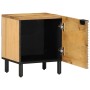 Mesitas de noche 2 uds madera maciza de mango marrón 40x33x46cm de , Mesitas de noche - Ref: Foro24-4017717, Precio: 111,21 €...