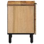 Mesitas de noche 2 uds madera maciza de mango marrón 40x33x46cm de , Mesitas de noche - Ref: Foro24-4017717, Precio: 111,21 €...
