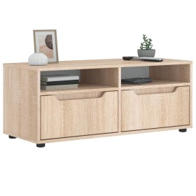 Mueble de TV VISNES roble sonoma 100x40x38 cm madera ingeniería de , Muebles TV - Ref: Foro24-4108295, Precio: 118,99 €, Desc...