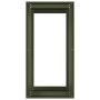 Jardinera acero verde oliva 40x80x80 cm de , Maceteros y jardineras - Ref: Foro24-860776, Precio: 101,49 €, Descuento: %