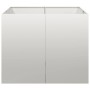 Jardinera 100x100x80 cm acero inoxidable de , Maceteros y jardineras - Ref: Foro24-860826, Precio: 195,33 €, Descuento: %