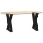Patas de mesa de centro 2uds acero negro 38x(42-43,3) cm de , Patas para mesas - Ref: Foro24-4012700, Precio: 60,15 €, Descue...