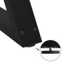Patas de mesa de centro 2uds acero negro 38x(42-43,3) cm de , Patas para mesas - Ref: Foro24-4012700, Precio: 60,15 €, Descue...
