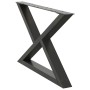 Patas para mesa de centro 2 uds acero antracita 70x(42-43,3) cm de , Patas para mesas - Ref: Foro24-4012714, Precio: 86,24 €,...
