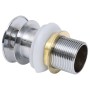 Desagüe empuje sin función desbordamiento plata 6,4x6,4x9,1 cm de vidaXL, Grifos - Ref: Foro24-149064, Precio: 15,03 €, Descu...