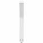 Patas de mesa de comedor 2 uds acero blanco 60x(72-73,3) cm de , Patas para mesas - Ref: Foro24-4012721, Precio: 111,40 €, De...