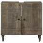 Armario de lavabo para baño madera maciza de mango 62x33x58 cm de , Muebles de baño - Ref: Foro24-4017811, Precio: 114,39 €, ...