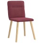 Sillas de comedor 2 unidades tela rojo tinto de , Sillas de comedor - Ref: Foro24-4101223, Precio: 105,58 €, Descuento: %