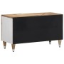Mueble de TV madera maciza de mango 80x31,5x46 cm de , Almacenamiento para CD y DVD - Ref: Foro24-4018679, Precio: 70,12 €, D...