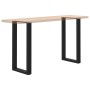 Patas de mesa de centro forma U 2uds acero negro 50x(90-91) cm de , Patas para mesas - Ref: Foro24-4013220, Precio: 125,39 €,...
