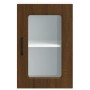 Armario pared cocina puerta de cristal Kalmar roble marrón de , Armarios de cocina - Ref: Foro24-853534, Precio: 58,82 €, Des...