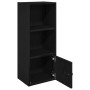 Librería de madera contrachapada roble negro 31x24x77 cm de , Librerías y estanterías - Ref: Foro24-860329, Precio: 39,48 €, ...