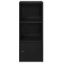 Librería de madera contrachapada roble negro 31x24x77 cm de , Librerías y estanterías - Ref: Foro24-860329, Precio: 39,48 €, ...