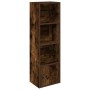 Estantería madera de ingeniería roble ahumado 31x24x102 cm de , Librerías y estanterías - Ref: Foro24-860341, Precio: 52,34 €...