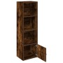 Estantería madera de ingeniería roble ahumado 31x24x102 cm de , Librerías y estanterías - Ref: Foro24-860341, Precio: 52,34 €...