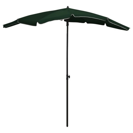 Sombrilla de jardín con palo verde 200x130 cm de vidaXL, Sombrillas - Ref: Foro24-315552, Precio: 34,19 €, Descuento: %