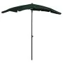 Sombrilla de jardín con palo verde 200x130 cm de vidaXL, Sombrillas - Ref: Foro24-315552, Precio: 30,79 €, Descuento: %