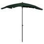 Sombrilla de jardín con palo verde 200x130 cm de vidaXL, Sombrillas - Ref: Foro24-315552, Precio: 34,19 €, Descuento: %