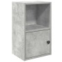 Estantería de madera de ingeniería gris hormigón 31x24x52 cm de , Librerías y estanterías - Ref: Foro24-860322, Precio: 34,67...