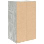 Estantería de madera de ingeniería gris hormigón 31x24x52 cm de , Librerías y estanterías - Ref: Foro24-860322, Precio: 34,67...