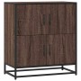Aparador madera ingeniería roble marrón 68x35x76 cm de , Aparadores - Ref: Foro24-848993, Precio: 83,41 €, Descuento: %