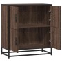 Aparador madera ingeniería roble marrón 68x35x76 cm de , Aparadores - Ref: Foro24-848993, Precio: 83,41 €, Descuento: %