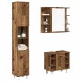 Juego de muebles de baño 3 piezas madera ingeniería envejecida de , Muebles de baño - Ref: Foro24-3328569, Precio: 229,67 €, ...