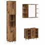 Juego de muebles de baño 3 piezas madera ingeniería envejecida de , Muebles de baño - Ref: Foro24-3328569, Precio: 229,67 €, ...
