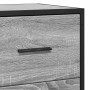 Aparador madera ingeniería y metal gris Sonoma 68x35x76 cm de , Aparadores - Ref: Foro24-848972, Precio: 103,56 €, Descuento: %