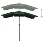 Sombrilla de jardín con palo verde 200x130 cm de vidaXL, Sombrillas - Ref: Foro24-315552, Precio: 30,79 €, Descuento: %