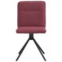 Sillas de comedor 2 unidades tela rojo tinto de , Sillas de comedor - Ref: Foro24-4101235, Precio: 105,57 €, Descuento: %