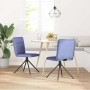 Sillas de comedor 2 uds tela azul jeans de , Sillas de comedor - Ref: Foro24-4101242, Precio: 105,57 €, Descuento: %
