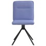 Sillas de comedor 2 uds tela azul jeans de , Sillas de comedor - Ref: Foro24-4101242, Precio: 105,57 €, Descuento: %