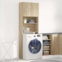 Armario de lavadora madera ingeniería roble Sonoma 64x24x190 cm de , Accesorios para lavadoras y secadoras - Ref: Foro24-8591...