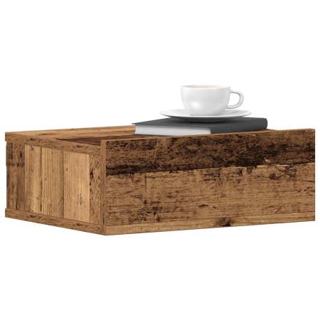 Mesita de noche flotante madera vieja 40x32x15 cm de , Mesitas de noche - Ref: Foro24-861119, Precio: 31,42 €, Descuento: %