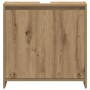 Mueble de lavabo de baño madera roble artisan 60x33x60 cm de , Muebles de baño - Ref: Foro24-861146, Precio: 54,81 €, Descuen...