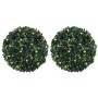 Bolas de boj artificial con luces LED 2 unidades 45 cm de , Flora artificial - Ref: Foro24-3335896, Precio: 115,60 €, Descuen...