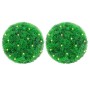 Bolas de boj artificial con luces LED 2 unidades 22 cm de , Flora artificial - Ref: Foro24-3335905, Precio: 36,53 €, Descuent...