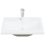 Juego muebles de baño 4 pzas madera contrachapada gris hormigón de , Muebles de baño - Ref: Foro24-3324899, Precio: 263,76 €,...