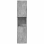 Juego muebles de baño 4 pzas madera contrachapada gris hormigón de , Muebles de baño - Ref: Foro24-3324899, Precio: 263,76 €,...
