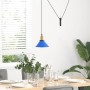 Lámpara colgante regulable en altura E27 oscuro brillante Ø22cm de , Lámparas - Ref: Foro24-4103444, Precio: 29,60 €, Descuen...