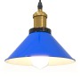 Lámpara colgante regulable en altura E27 oscuro brillante Ø22cm de , Lámparas - Ref: Foro24-4103444, Precio: 29,60 €, Descuen...