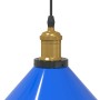 Lámpara colgante regulable en altura E27 oscuro brillante Ø22cm de , Lámparas - Ref: Foro24-4103444, Precio: 29,60 €, Descuen...