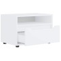 Mueble de TV VISNES blanco 60x40x38 cm madera de ingeniería de , Muebles TV - Ref: Foro24-4108288, Precio: 79,80 €, Descuento: %