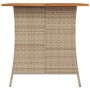 Set comedor de jardín 5 pzas con cojines ratán sintético beige de , Conjuntos de jardín - Ref: Foro24-365422, Precio: 232,88 ...